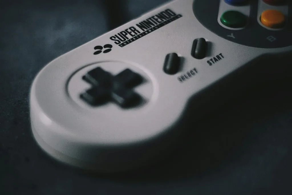 A retro games controller